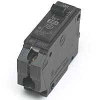GE Single Pole Circuit Breaker, 20 Amp