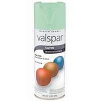 enamel satin spray paint, mint