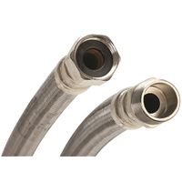water heater connector, 3/4in. x 3/4in. x 18in.