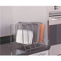 0603068 - CHROME ORGANIZER RACK