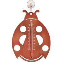 lady bug outdoor thermometer