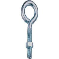 Stainless Steel Eye Bolt with Nuts, 3/16in. x 2in.