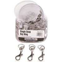 snap key ring, 3in.