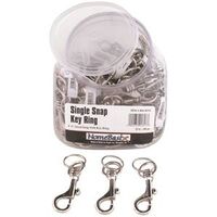 snap key ring, 3in.