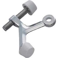 Hingepin Doorstop, Bright Chrome