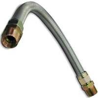3/8M X 3/8F Stainless Steel Gas Connector 3/8OD