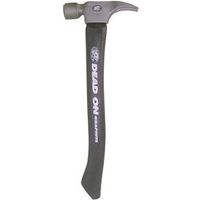 dead on graphite curved handle hammer, 24 oz 18in.