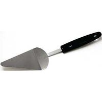 pie server, chrome with black ring