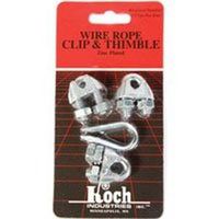0726224 - CLIP & THIMBLE ZNC 1/8 3&1/CD