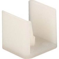 slide shower door bottom guide, 17/32in. x 19/32in.
