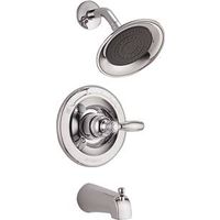 single handle tub & shower faucet, chrome