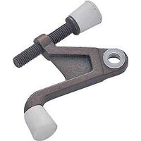 heavy duty hinge pin door stop, venetian bronze