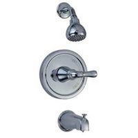single handle tub & shower faucet, chrome