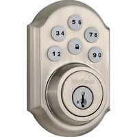 0773671 - SMART CODE DEADBOLT SATIN NCKL