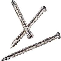 Dexxter Stainless Steel Deck Screws, #10 x 2 1/2in.