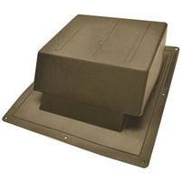 resin slant back roof louver