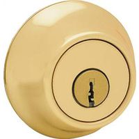 0781716 - 2-CYL DEADBOLT K3 ANT BRASS BX
