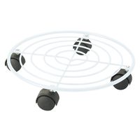 0781773 - WHITE FLAT PLANTER DOLLY 16IN