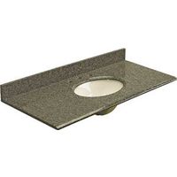 granite vanity top, 49in. blue
