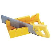 0794172-12IN PLASTIC MITRE BOX W/SAW