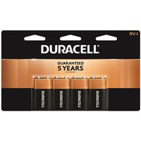 0798827 - ALKALINE 9V-4PK DOUBLEWIDE