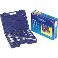 SAE Socket Set, 3/4" Dr 15 Pc