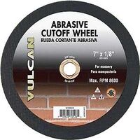Abrasive Cut Off Wheel, 7" x 1/8"
