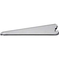 Dual Track Shelf Bracket, 14in. Platinum