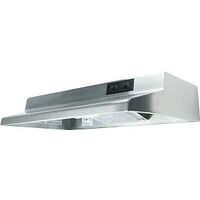 vented range hood 160 cfm, 30in. stainless steel