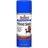 Exterior Wood Stain Spray, 12 oz Redwood
