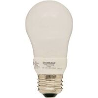 Dimmable A-19 Compact Fluorescent Light Bulb, 5W Soft White