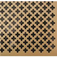 aluminum sheet, 1 x 2 brass