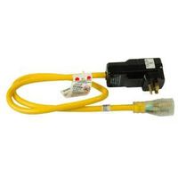 CORD EXTENSION 3.3FT YELLOW   