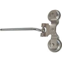 barn door steel trolley with 9.5in. bolts