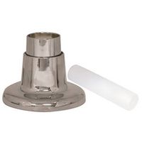 new style flange, chrome