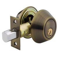 0904532 - 2-CYLINDER DEADBOLT K4 ANT BRS