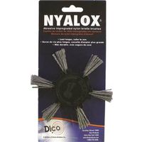 0906727 - 4" GREY CRS NYALOX FLAP BRUSH