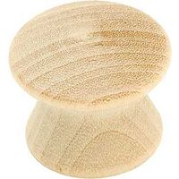 Unfinished Birch Wood Knob