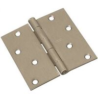 Residential Door Hinge 4in. Satin Nickel