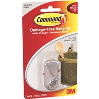 Command 17072BN Accent Hook