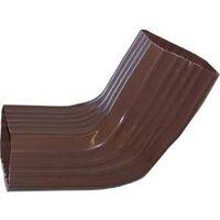 Duraspout A to B Elbow, Brown