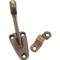 heavy duty hand rail bracket, brass