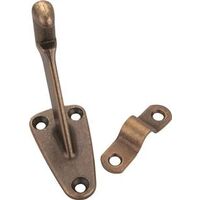 heavy duty hand rail bracket, brass