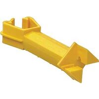 chain-link fence insulator