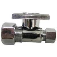 Straight Valve, 5/8in. Comp x 3/8in. Comp