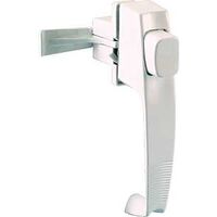 Door Latch with Push Button, White