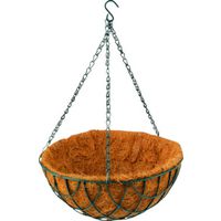 0951673 - 12IN HANGING BASKET W/ COCONUT