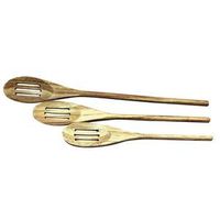 0962712 - SLOTTED WOODED SPOON SET