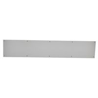 kick plate, 6in. x 30in. nickel
