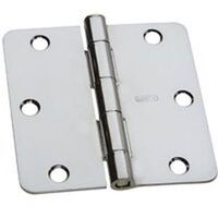 Residential Door Hinge 3 1/2in. Bright Chrome